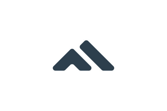Download Intial F Mountain Logo Template Vector - Vector Collection