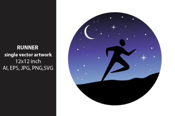 Download RUNNER- SINGLE VECTOR ARTWORK - Vector Collection
