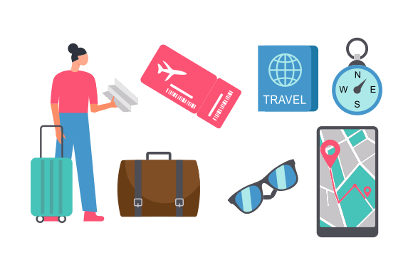 Download Travel Elements Logo Collection Vector - Vector Collection