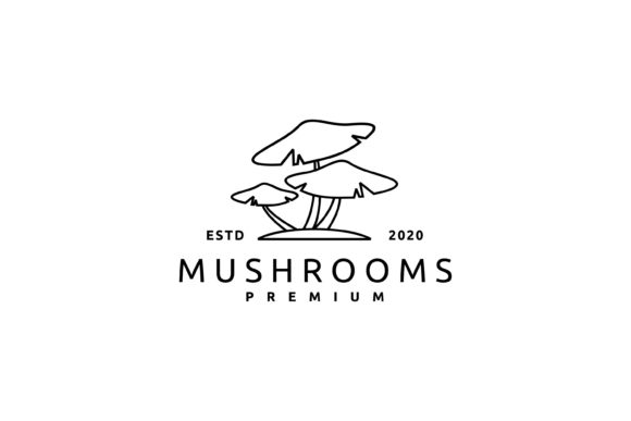 Download Mushroom Hipster Vintage Logo Vector - Vector Collection