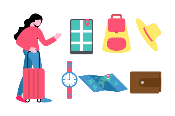 Download Travel Elements Logo Collection Vector - Vector Collection