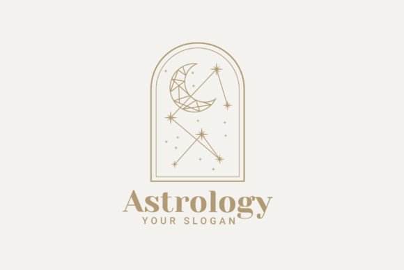 Download Astrology Logo Vector Icon Illustration - Vector Collection