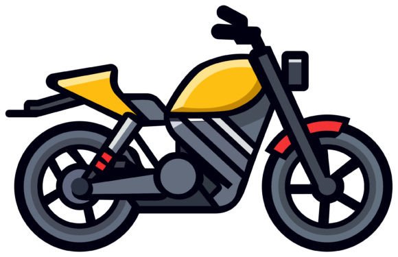 Download Illustration of Motor Cycle Vector - Vector Collection
