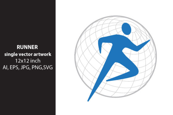 Download RUNNER- SINGLE VECTOR ARTWORK - Vector Collection