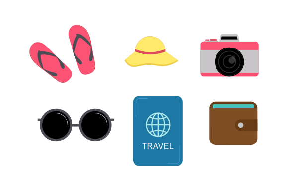Download Travel Elements Logo Collection Vector - Vector Collection