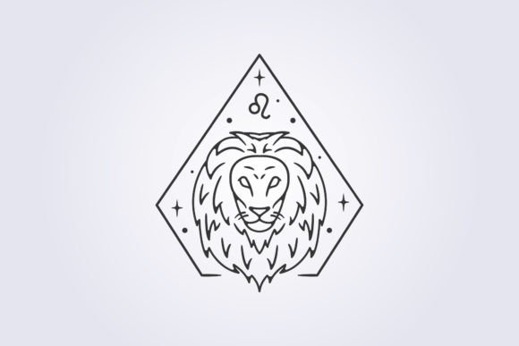 Download Leo Zodiac Astrology Horoscope Vector Li - Vector Collection