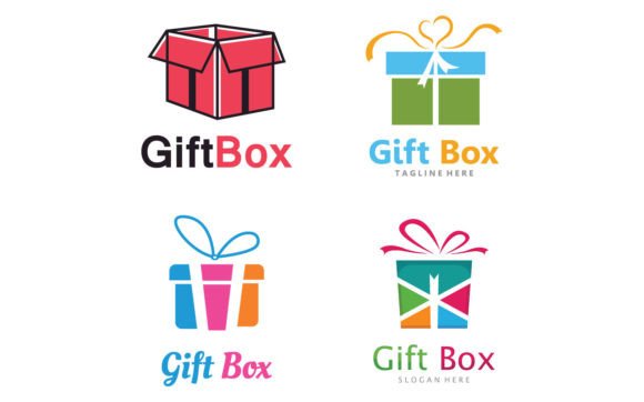 Download Vector Gift Box Logo Template - Vector Collection