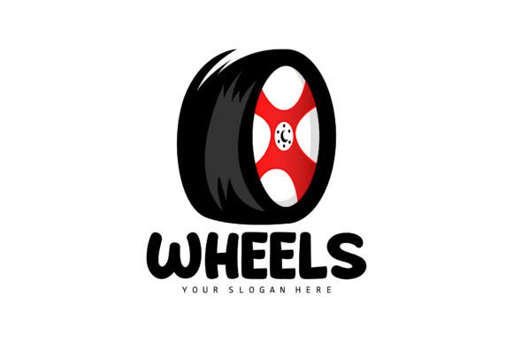 Download Tire Wheel Logo, Automotive Parts Vector - Vector Collection