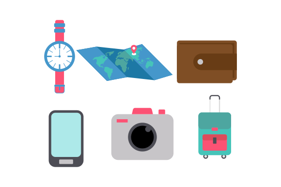 Download Travel Elements Logo Collection Vector - Vector Collection