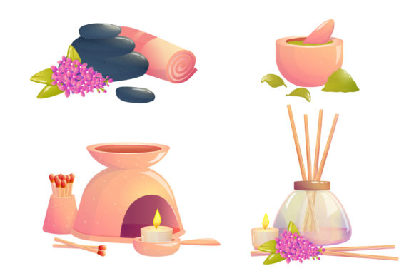 Download Aromatherapy Clipart | Cartoon Vector - Vector Collection