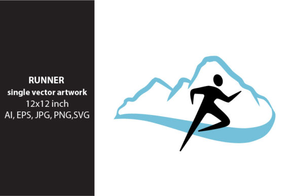 Download RUNNER- SINGLE VECTOR ARTWORK - Vector Collection