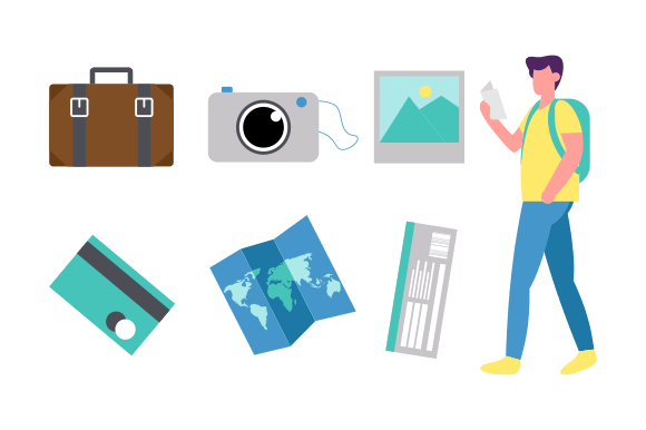 Download Travel Elements Logo Collection Vector - Vector Collection