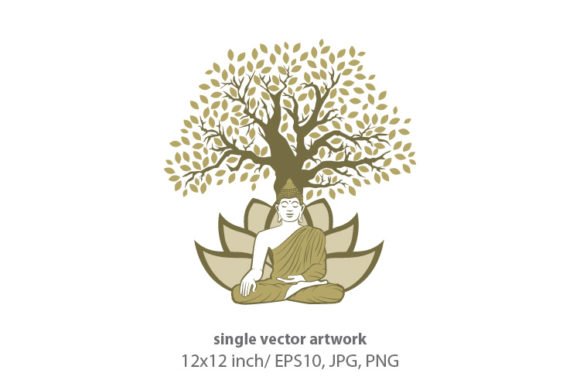 Download Buddhism and Meditation - Vector - Vector Collection