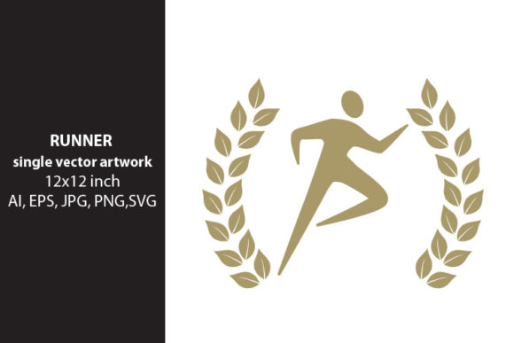 Download RUNNER- SINGLE VECTOR ARTWORK - Vector Collection