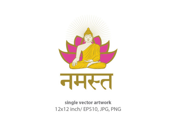 Download Buddhism and Meditation - Vector - Vector Collection