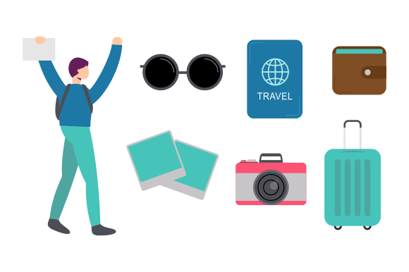 Download Travel Elements Logo Collection Vector - Vector Collection